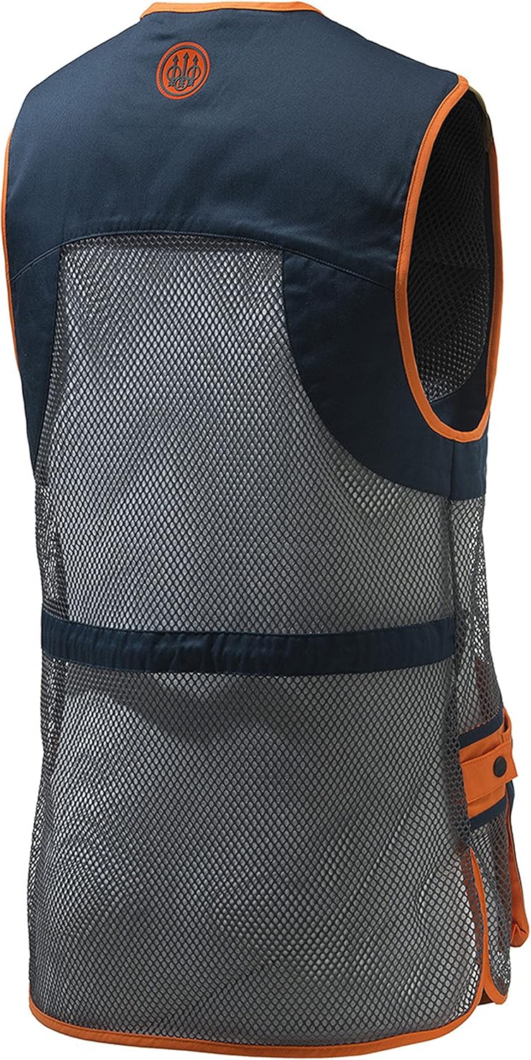 Beretta Unisex Full Mesh Shooting Vest - Breathable Lightweight Competition Vest with Cartridge Pockets & Comfortable Fit - Image 2