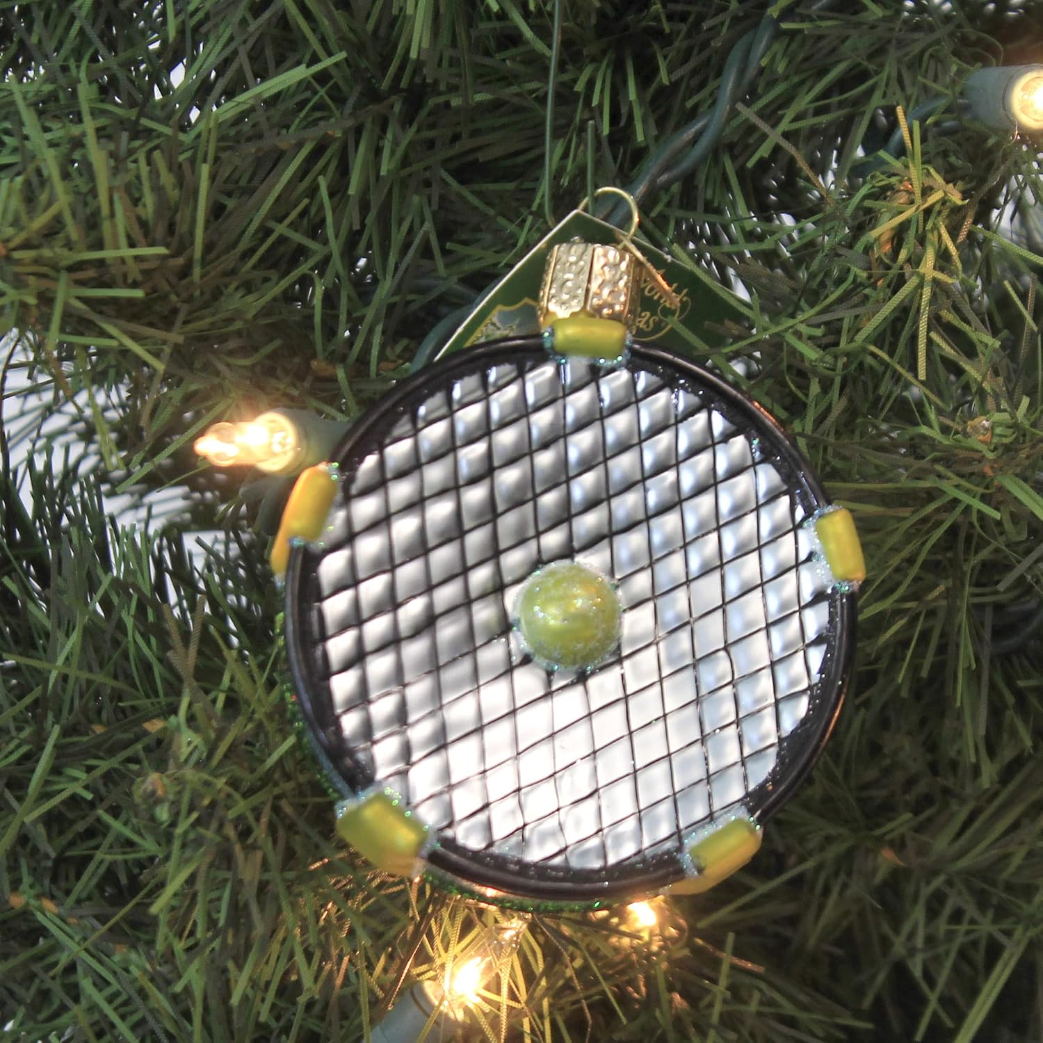 Old World Christmas Ornaments Roundnet Glass Blown Ornaments for Christmas Tree