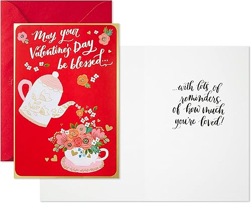 Miniatura 2 de Hallmark Surtido de tarjetas religiosas para el día de San Valentín, Blessed (6 tarjetas para el día de San Valentín con sobres)