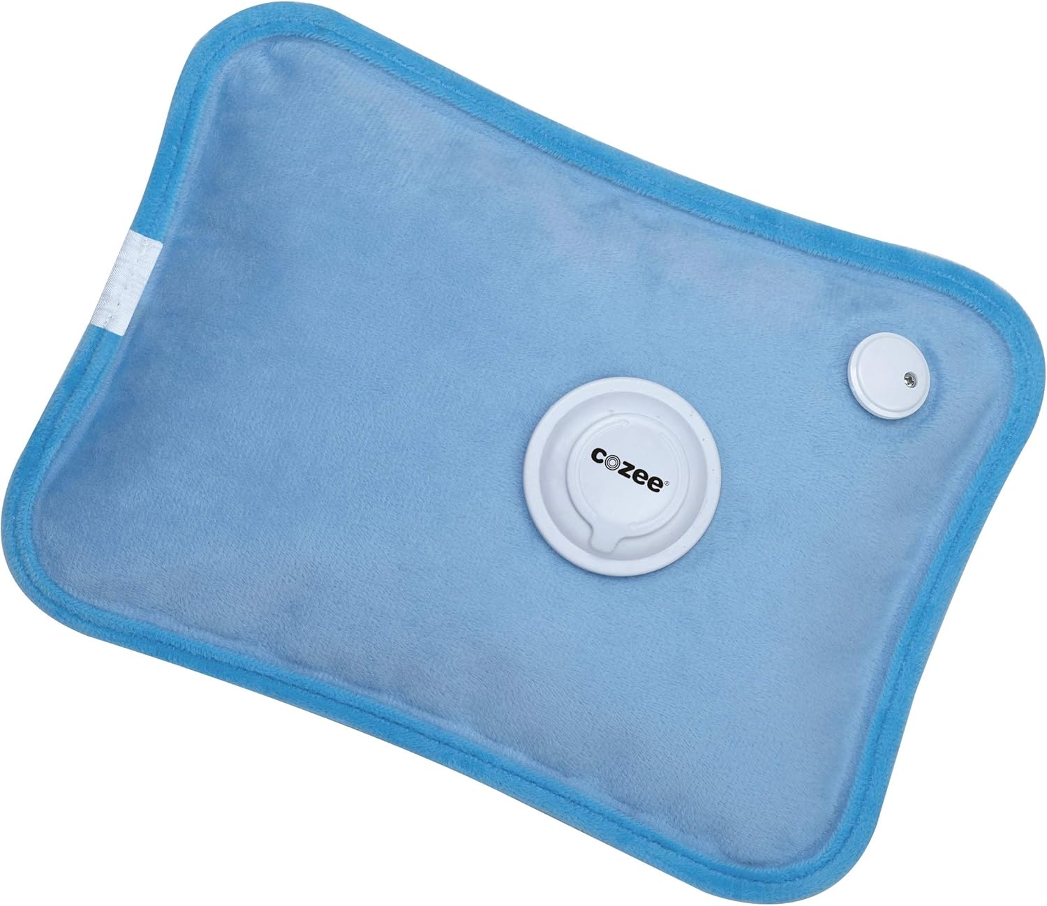 Cozee Electric Hot Water Bottle Blue Single Pack with UK Plug Supplied