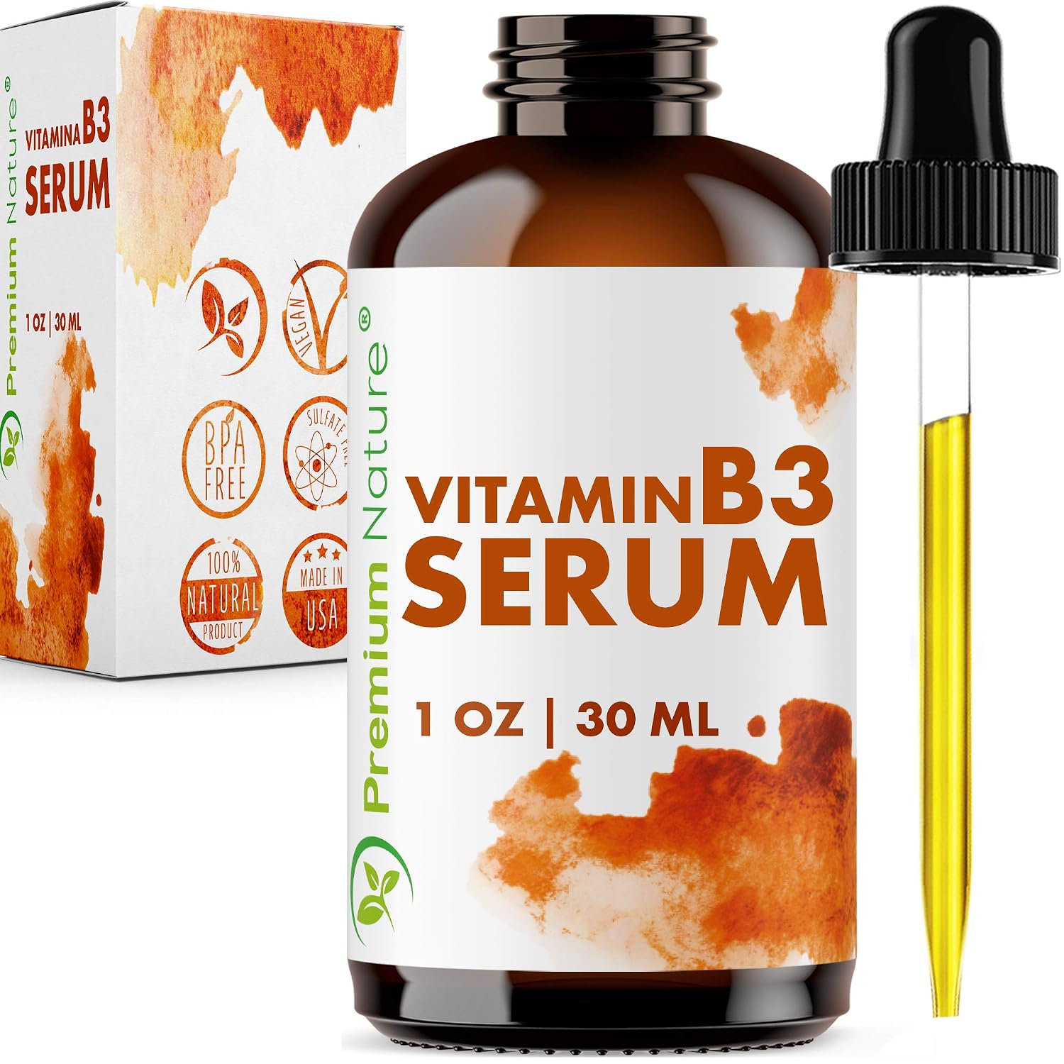 Vitamin B3 Facial Serum Niacinamide 5% - Moisturizing Face Cream Packaging May Vary