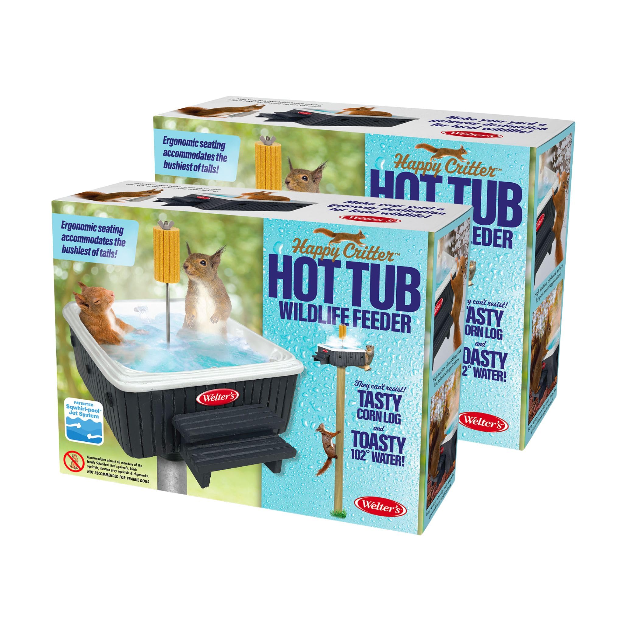 Prank-O Squirrel Hot Tub Empty Box