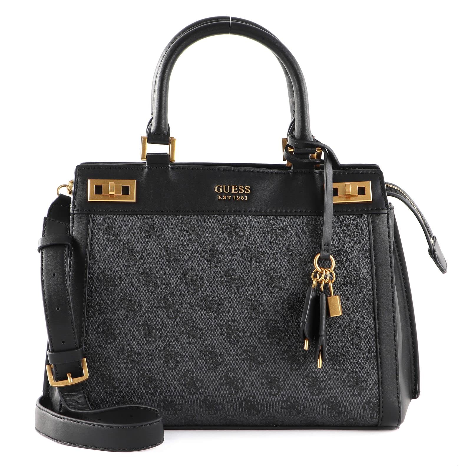 GUESS womens Katey Satchel Bag