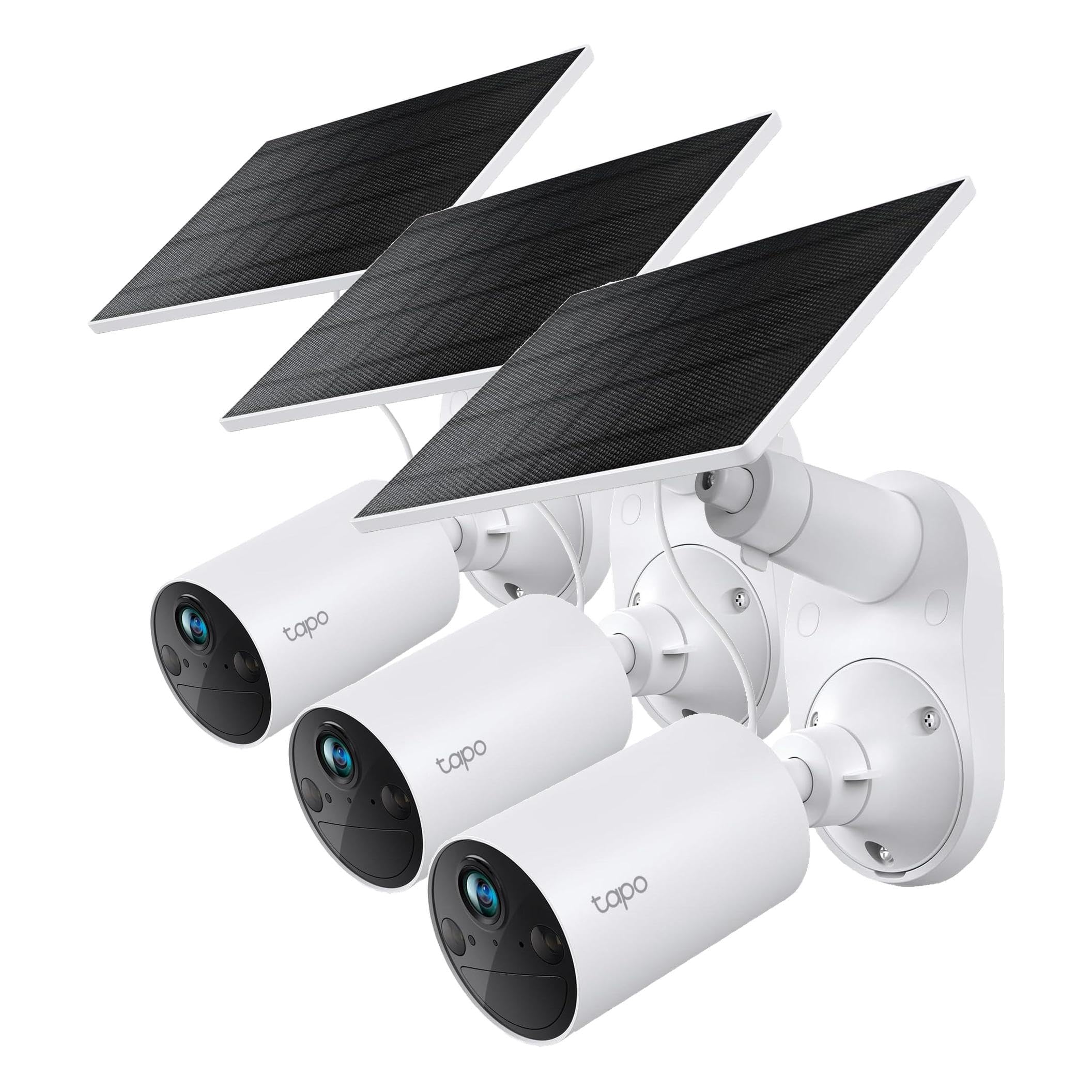 Tapo SolarCam 1080p Security Camera Wireless Outdoor- Battery Power with Solar, Person Detection, Subscription-Free Local Storage or Optional Cloud, Compatible with Alexa &amp; Google Assistant, C402 KIT