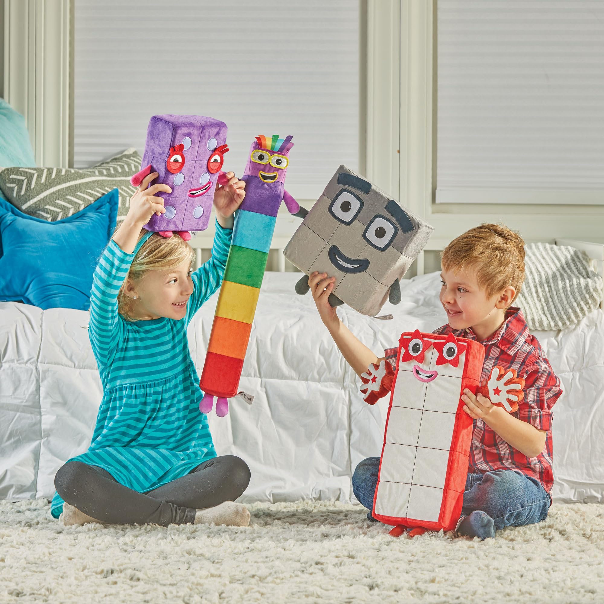 Learning Resources Numberblock Sei Peluche, età 18 Mesi+