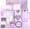 Canastas de Regalo para Mujer Regalos de Cumpleaños para Mujer Único Regalo de Mejoría para Mujer Regalos de Cuidado Personal de Lujo para Mujer Paquete de Cuidado para Mejorarse Pronto Set para Ella Caja de Spa para Mamá, Novia, Mejores Amigas regalos de mejoría 1