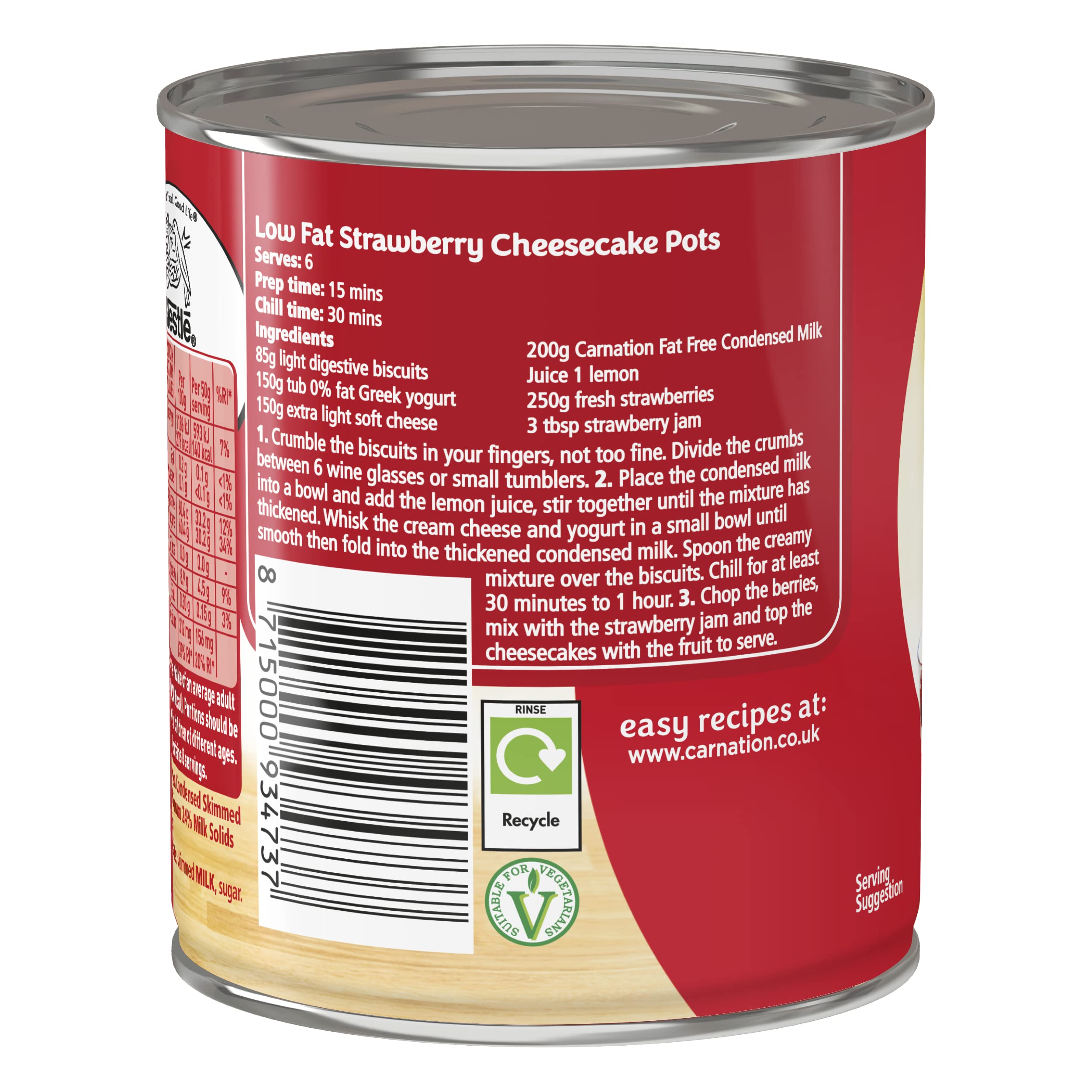 Nestle Carnation Condensed Milk