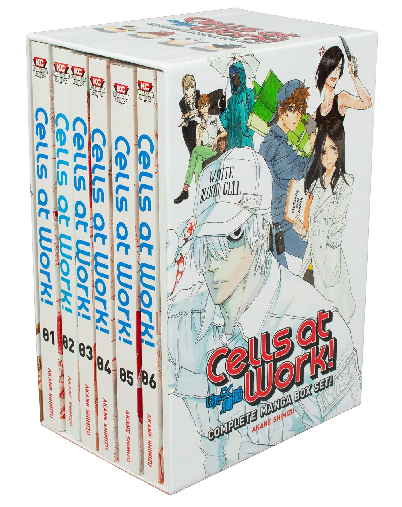 Cells at Work! Complete Manga Box Set!: 1 | Amazon.com.br