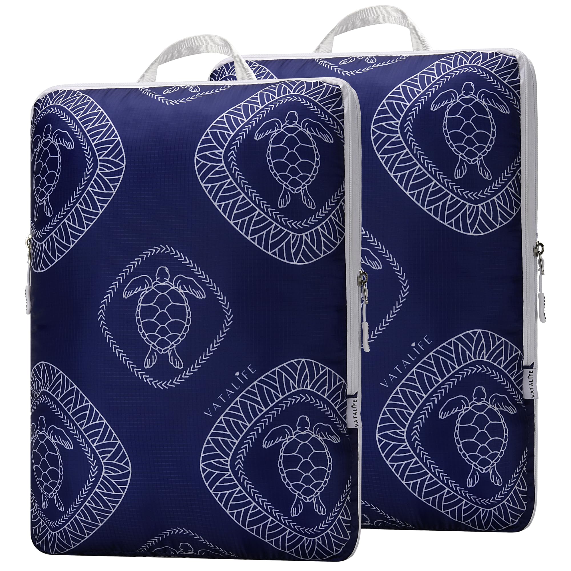 Extra Large Compression Packing Cubes for Checked Luggage, Lightweight Suitcase Organizers & Space Saver Bags - Travel Cubes for Packing - Travel