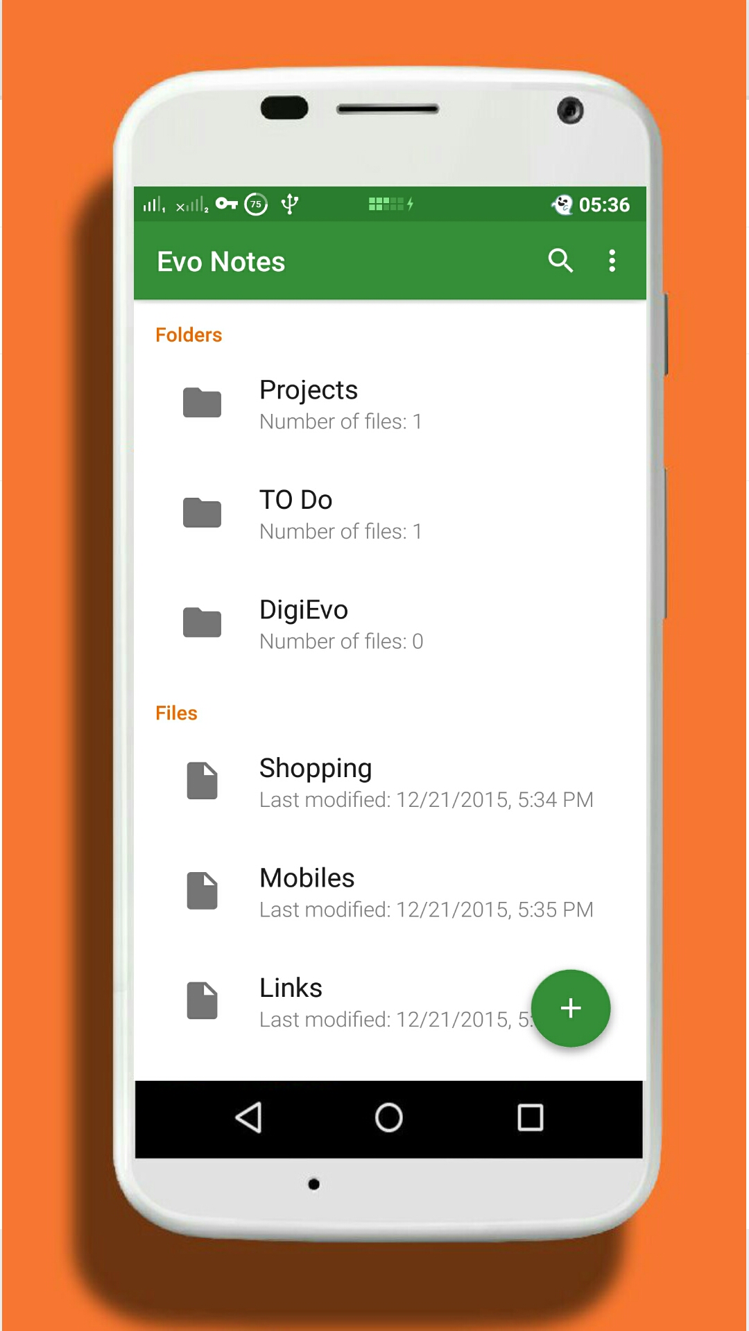 Evo Notes Secure for Android