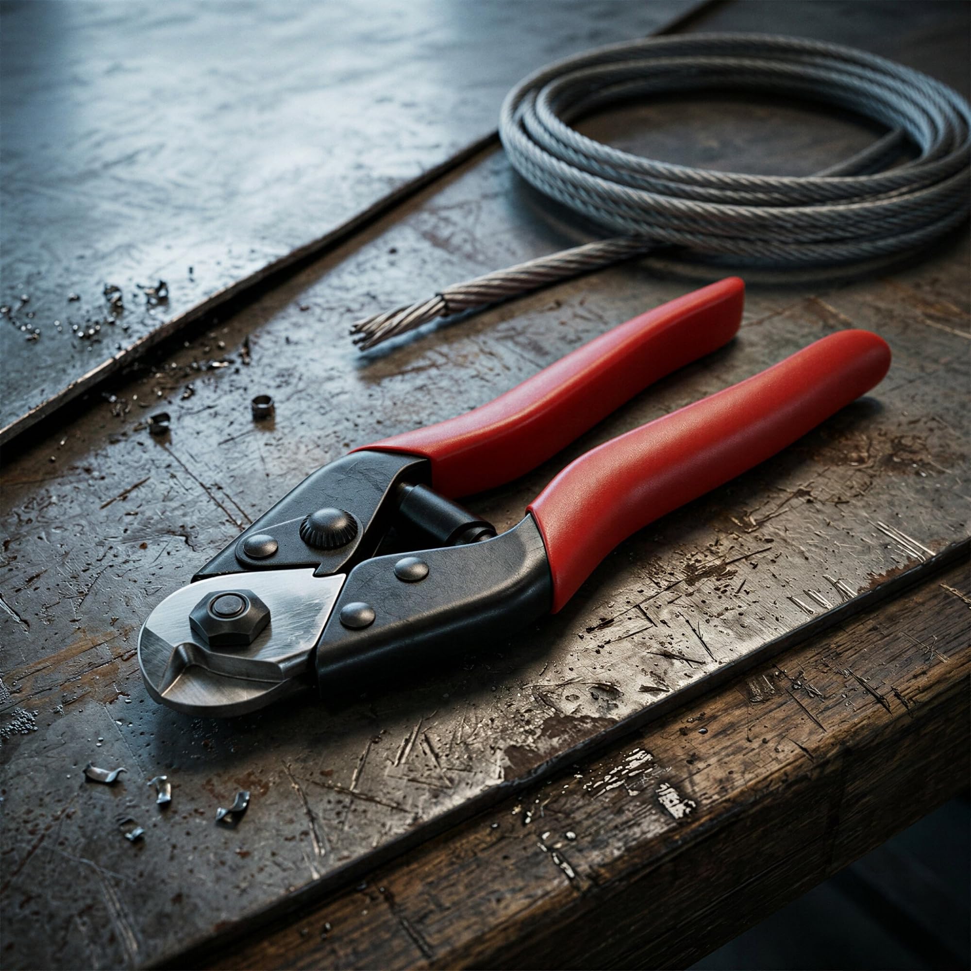 HUPLA Wire Rope Cutter - Cut Steel & Cable Easily -8
