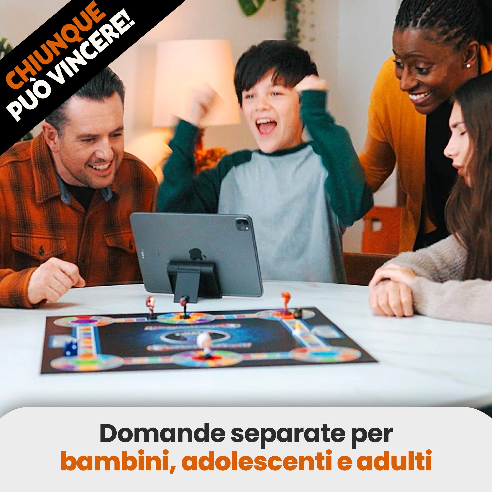 Outsmarted Ultimate Edition – 10 entusiasmanti categorie bonus | Bambini, ragazzi e adulti | Per le serate di gioco in famiglia e con gli amici | 2–24 giocatori | Età +8 | +10.000 domande