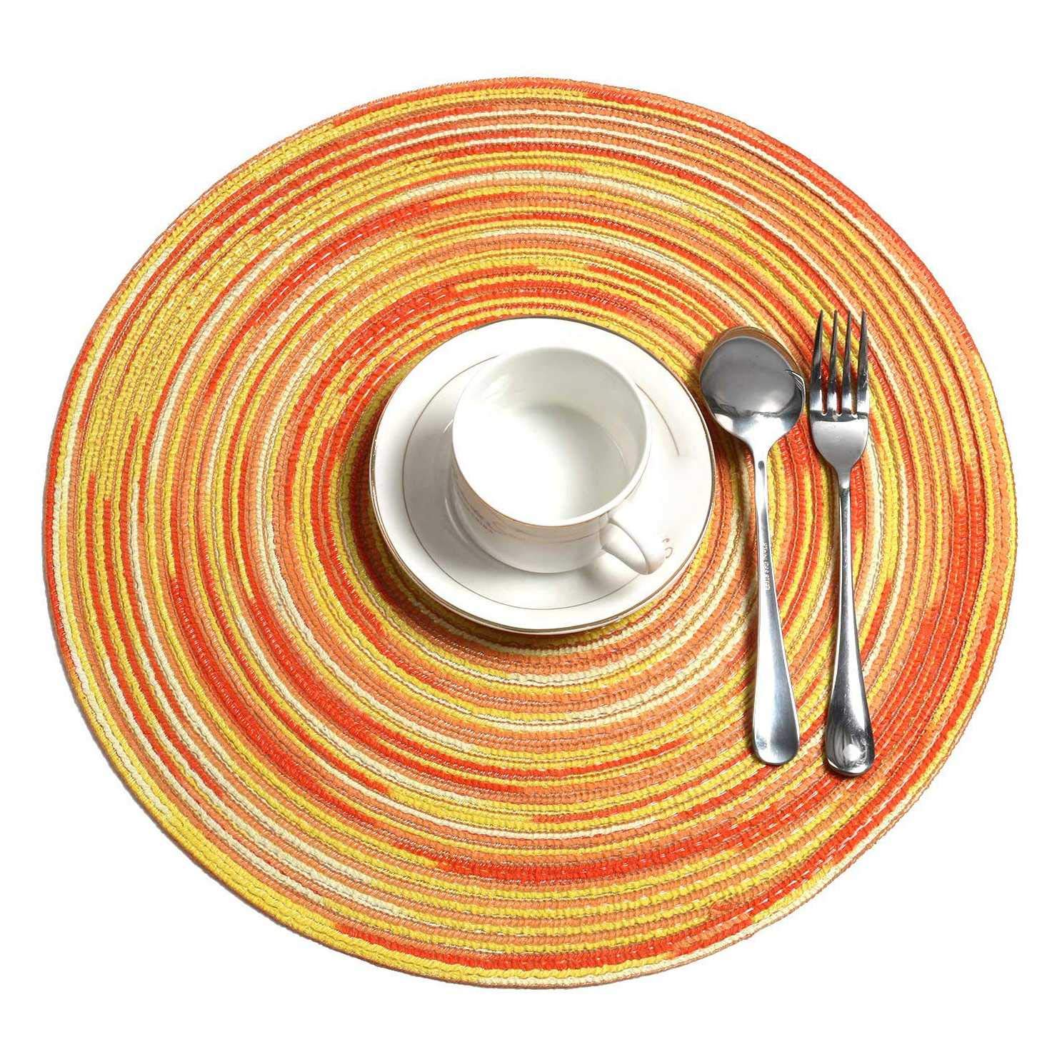 Weldocor Set di 6 tovagliette natalizie, resistenti al calore, per
