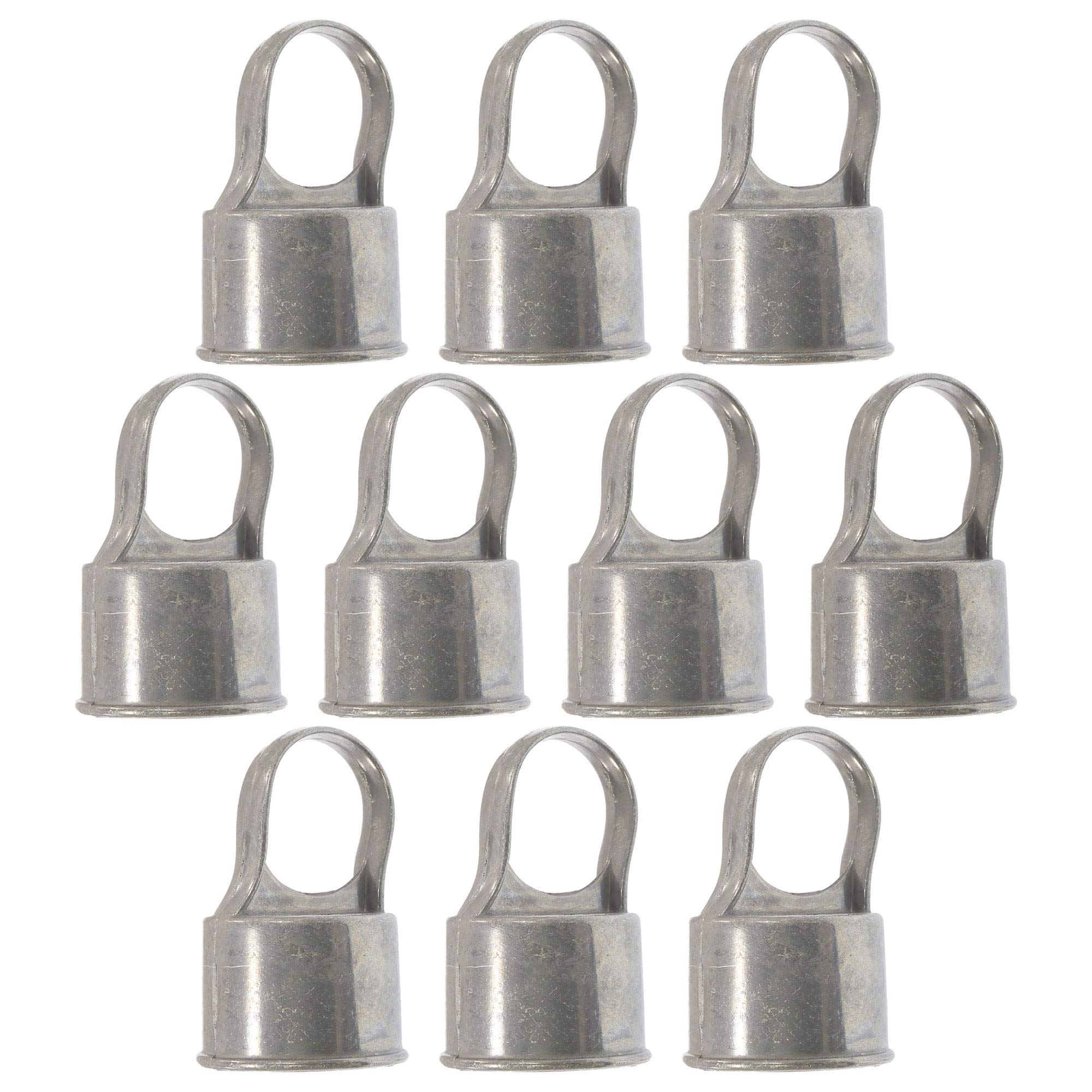 Plum Fittings Chain Link Fence Loop Caps | Eye Top Rail Cap