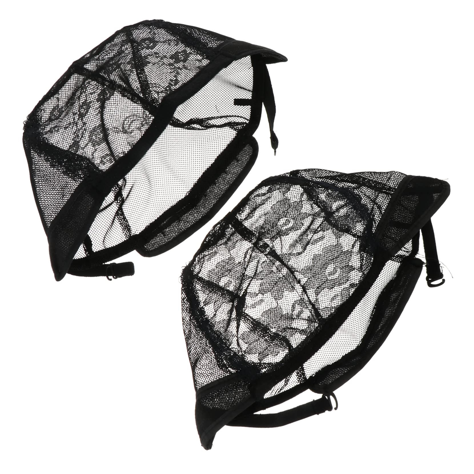 Mikinona Elastic Wig Net Cap Hair Nets for Women Men Wig Head Net Mesh Cap Lace