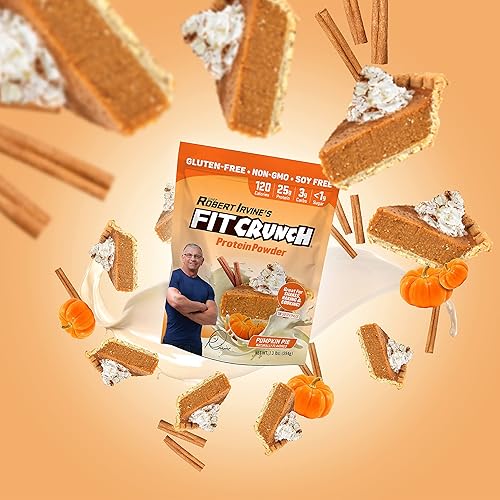 Miniatura 5 de FITCRUNCH - Proteína de suero de triple mezcla, apta para dieta cetogénica, baja en calorías, alta en proteínas, sin gluten, sin soja (18 porciones,