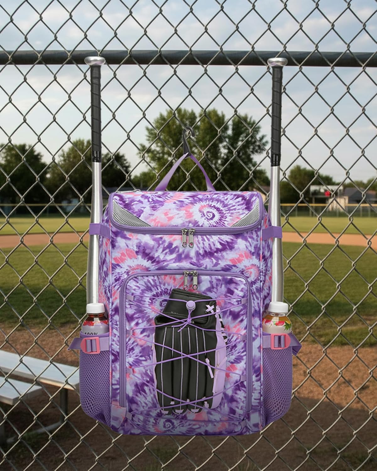 Baseball Softball Gear Bag Backpack for Boys Girls Ages 8-12 12-14 Large Kids Youth Bat Bag with Ventilated Shoe Compartment Baseball Softball Players Stuff Supplies
