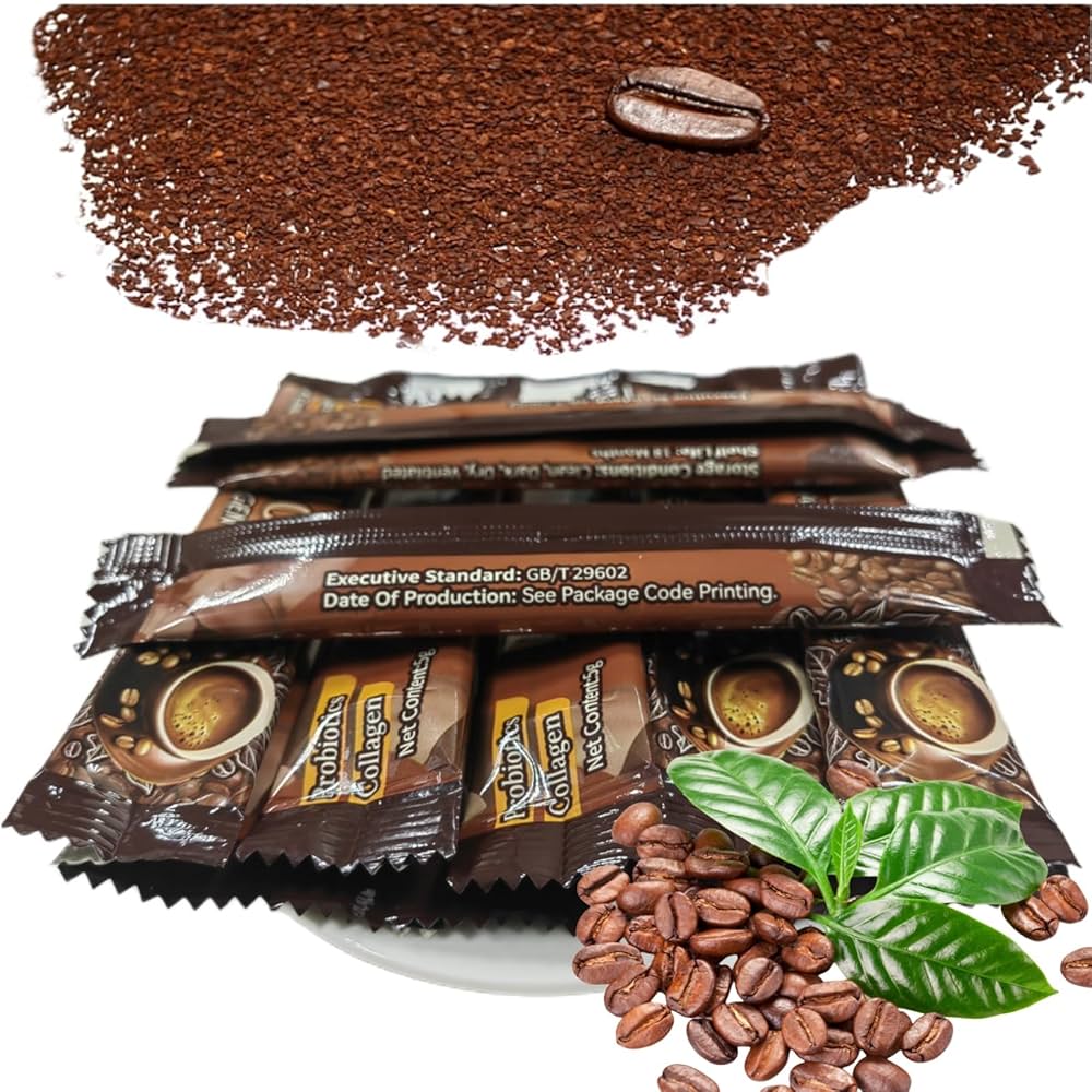 Amazon.com: Collagen Coffee, Slim Instant Coffee Packets