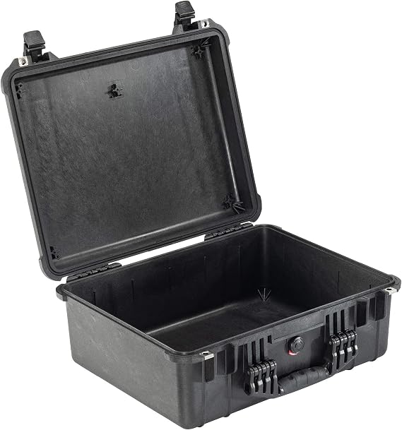 Pelican 1550 Case No Foam (Black)