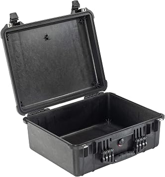 Pelican 1550 Case No Foam (Black)
