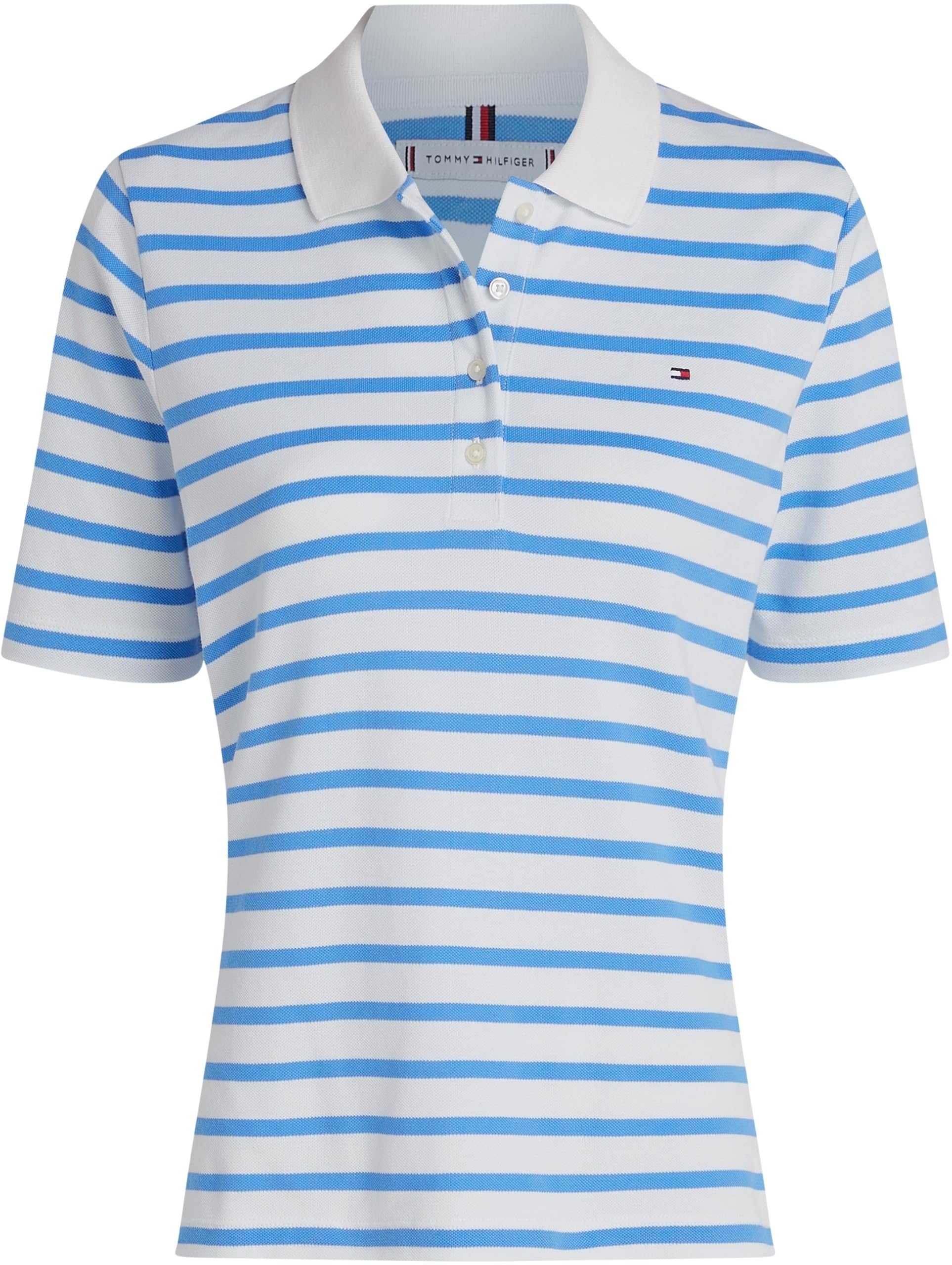 Tommy Hilfiger Damen Poloshirt Kurzarm Regular Fit – Bild 3