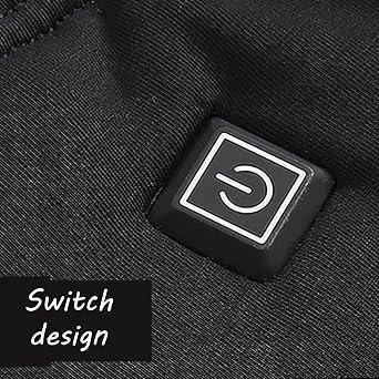 2025 New Electric Heated Pants for Womens Thermal Trousers USB Electric Heated Leggings 3 Heating Zone Thermal Bottoms Pants Winter Warm Cotton Trousers Washabale Warm Insulated Heated Pants