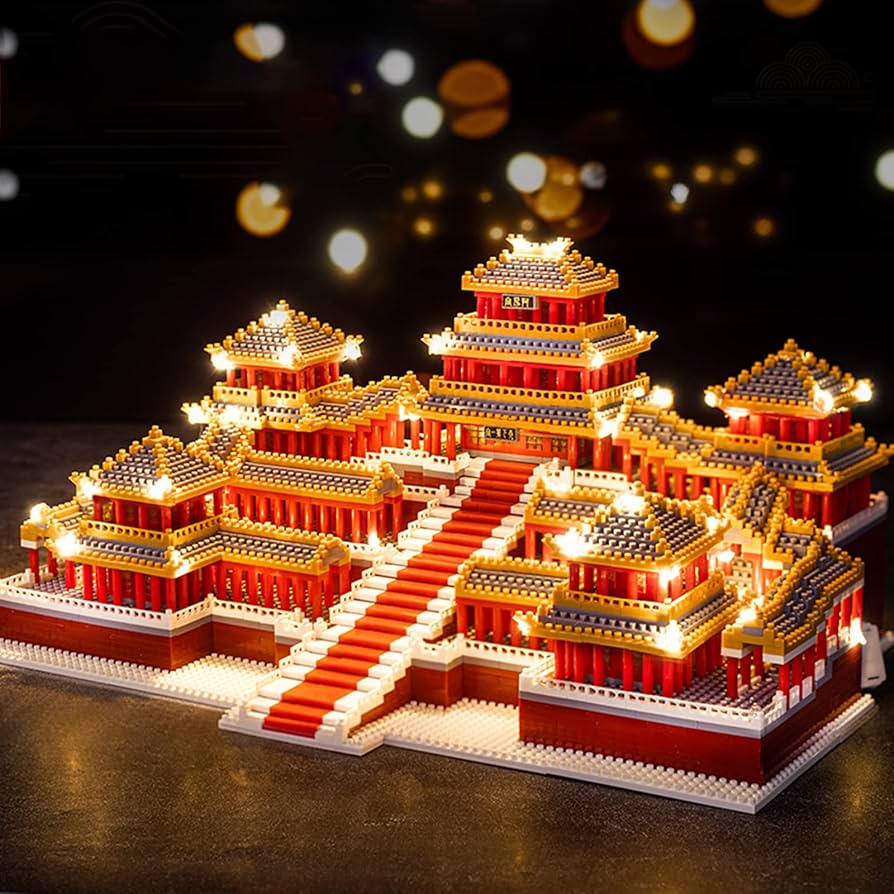 Epang Palace Building Blocks craibas.al.gov.br