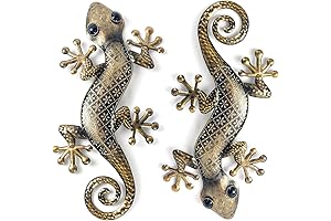 LIFFY Ceramic Gecko Wall Decor
