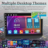 Vista 6 de Android Car Stereo for Jeep Grand Cherokee 2014 2015 2016 2017 with DSP, 9 Inch HD Touchscreen Radio Wireless Apple Carplay & Android Auto GPS WiFi