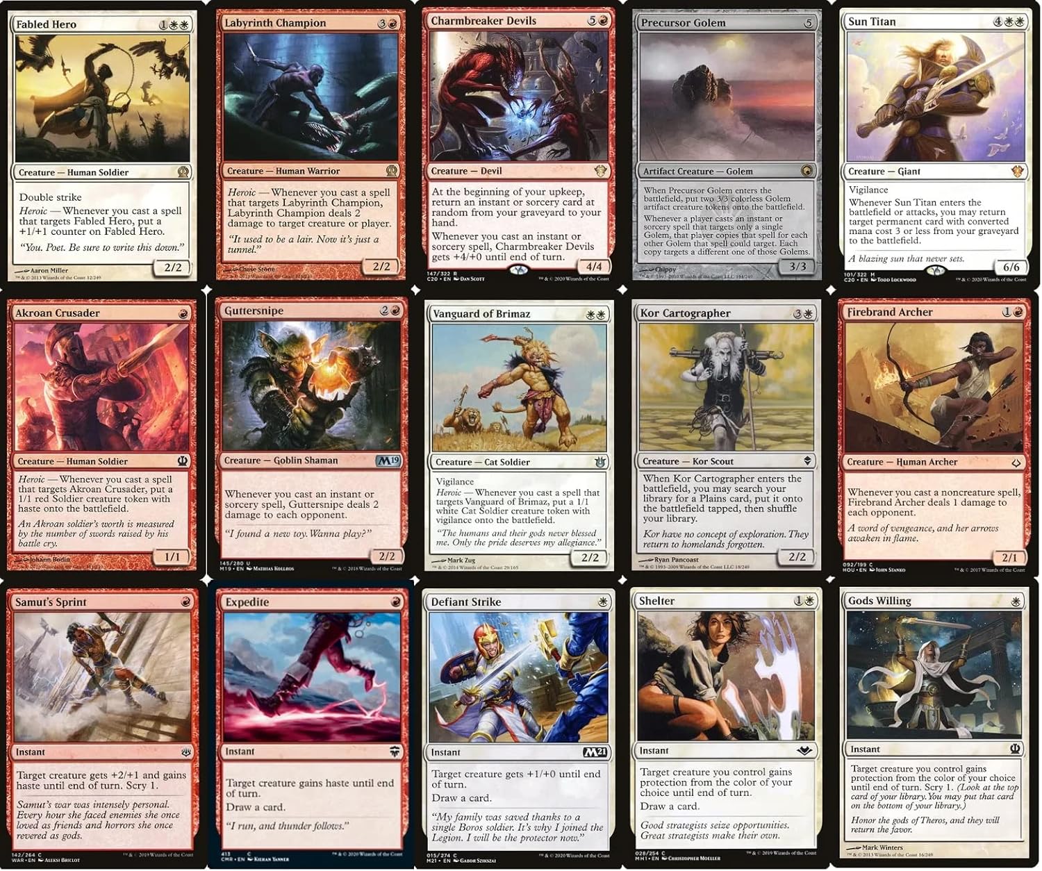 Feather, The Redeemed Commander Deck - EDH - Red White - Custom Built - Magic The Gathering - MTG - 100 Card