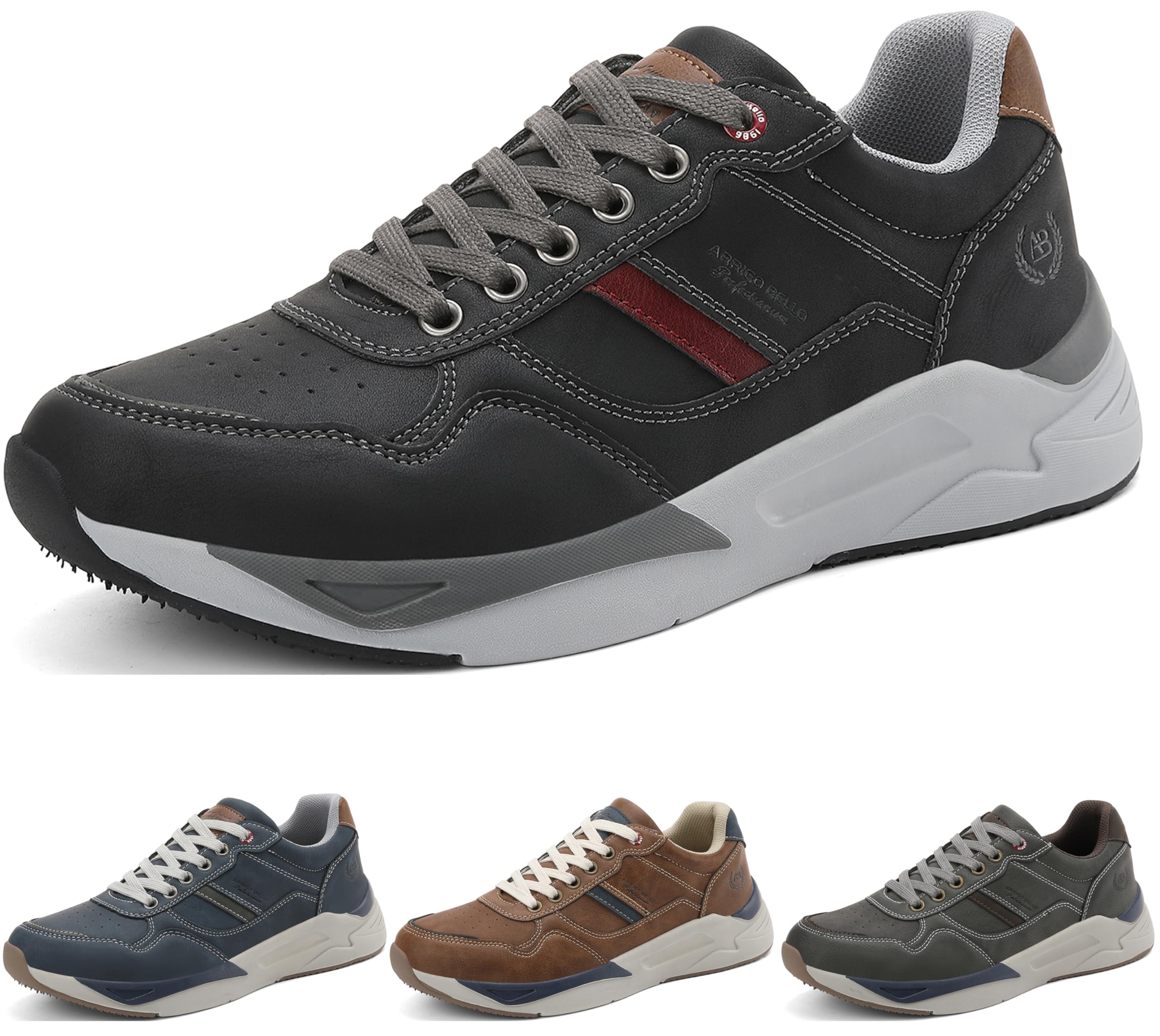 ARRIGO BELLO Sneaker Herren Schuhe Leichte Turnschuhe Fashion Freizeitschuhe Atmungsaktiv Walkingschuhe Outdoor Sportschuhe