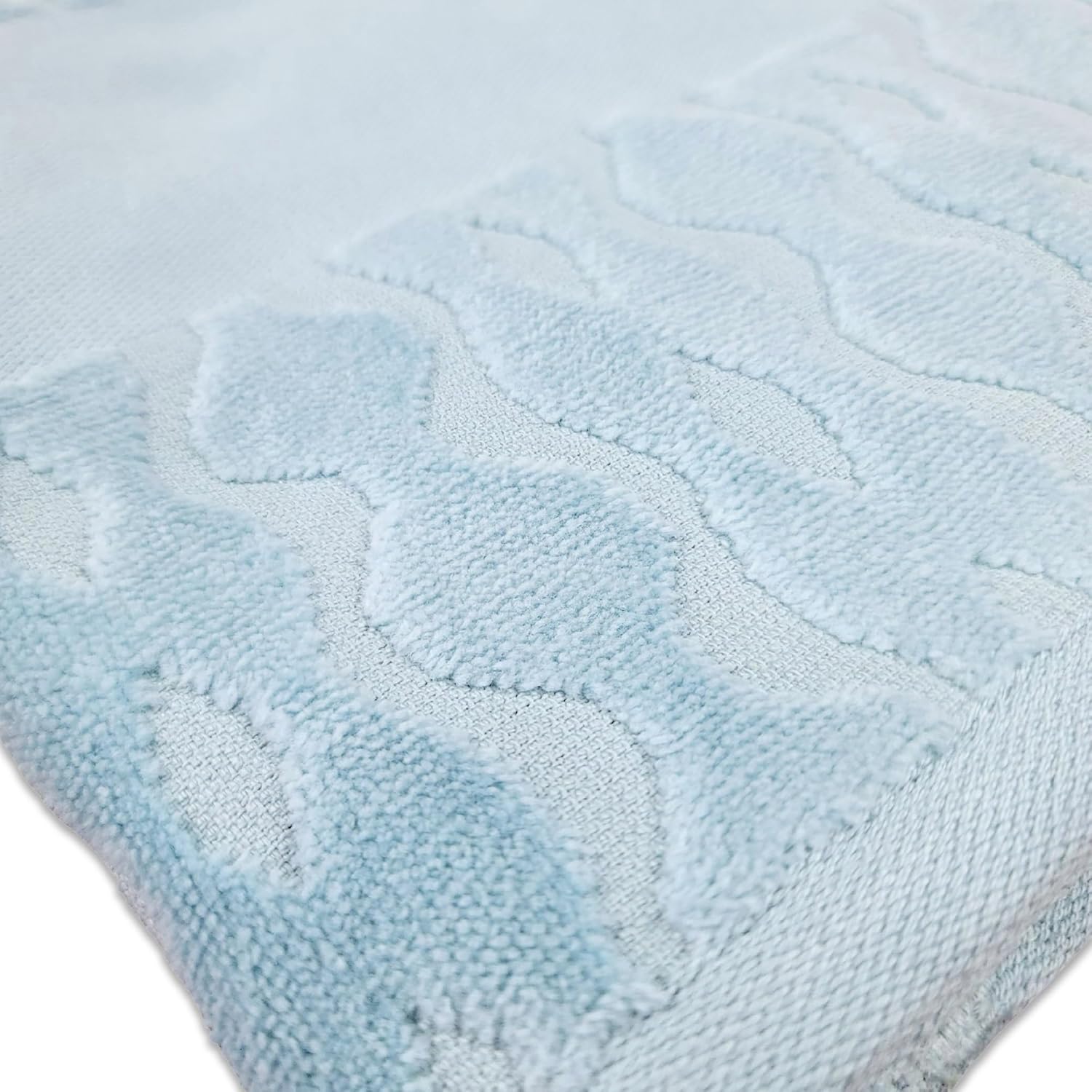Kaufman - Personalized Oversized, 35" X 70", Solid Color, Velour Super Soft, Beach and Pool Towel, Easy Care, Extra Large, 100% USA Cotton, Embroidered Name (SEA)