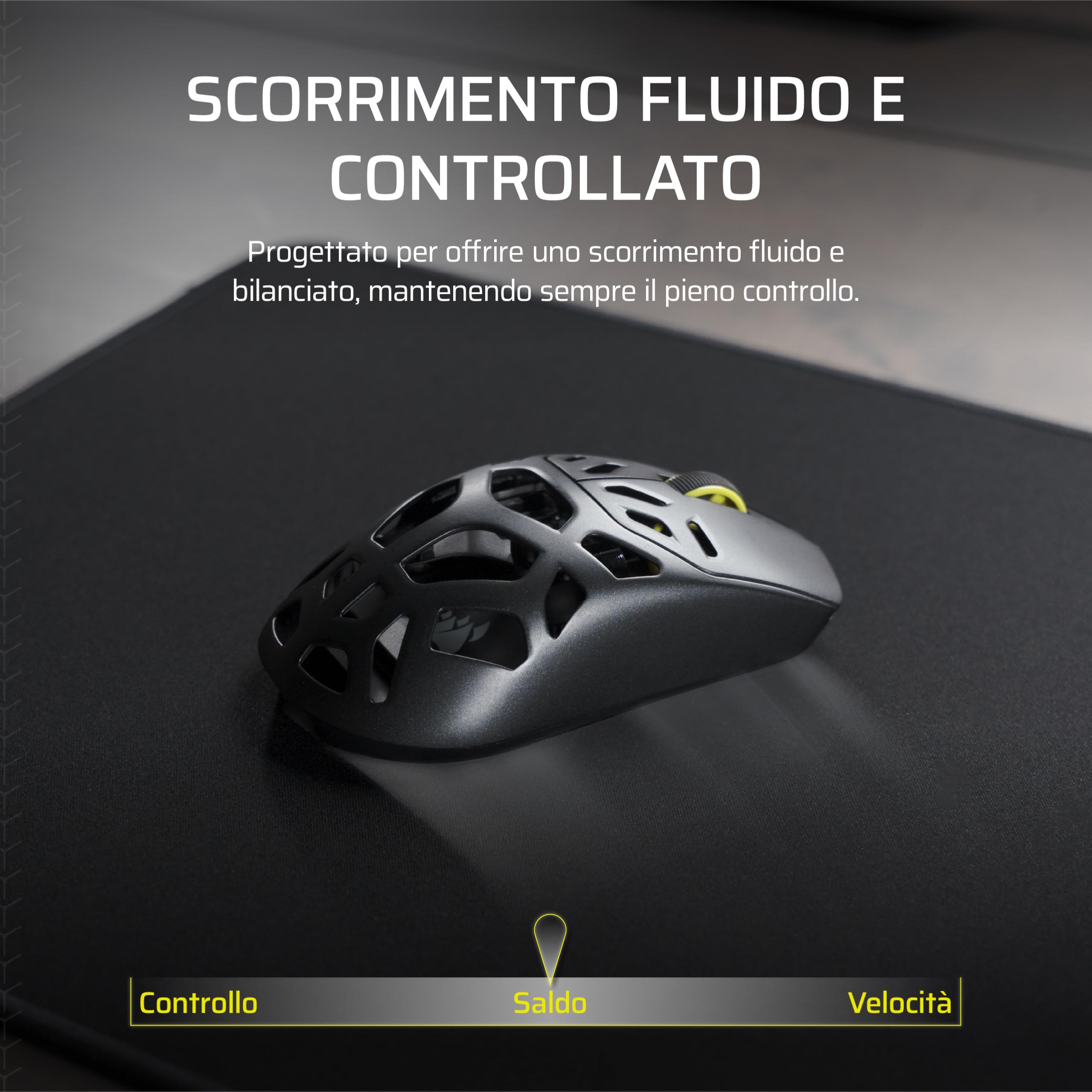 Corsair MM Tappetino Mouse Da Gioco In Tessuto Anti-Sfilacciamento – Nero | XXXL (1220 x 590 mm), Superficie Micro-Tessuta Di Precisione, Base Antiscivolo In Gomma Naturale, Bordi Cuciti
