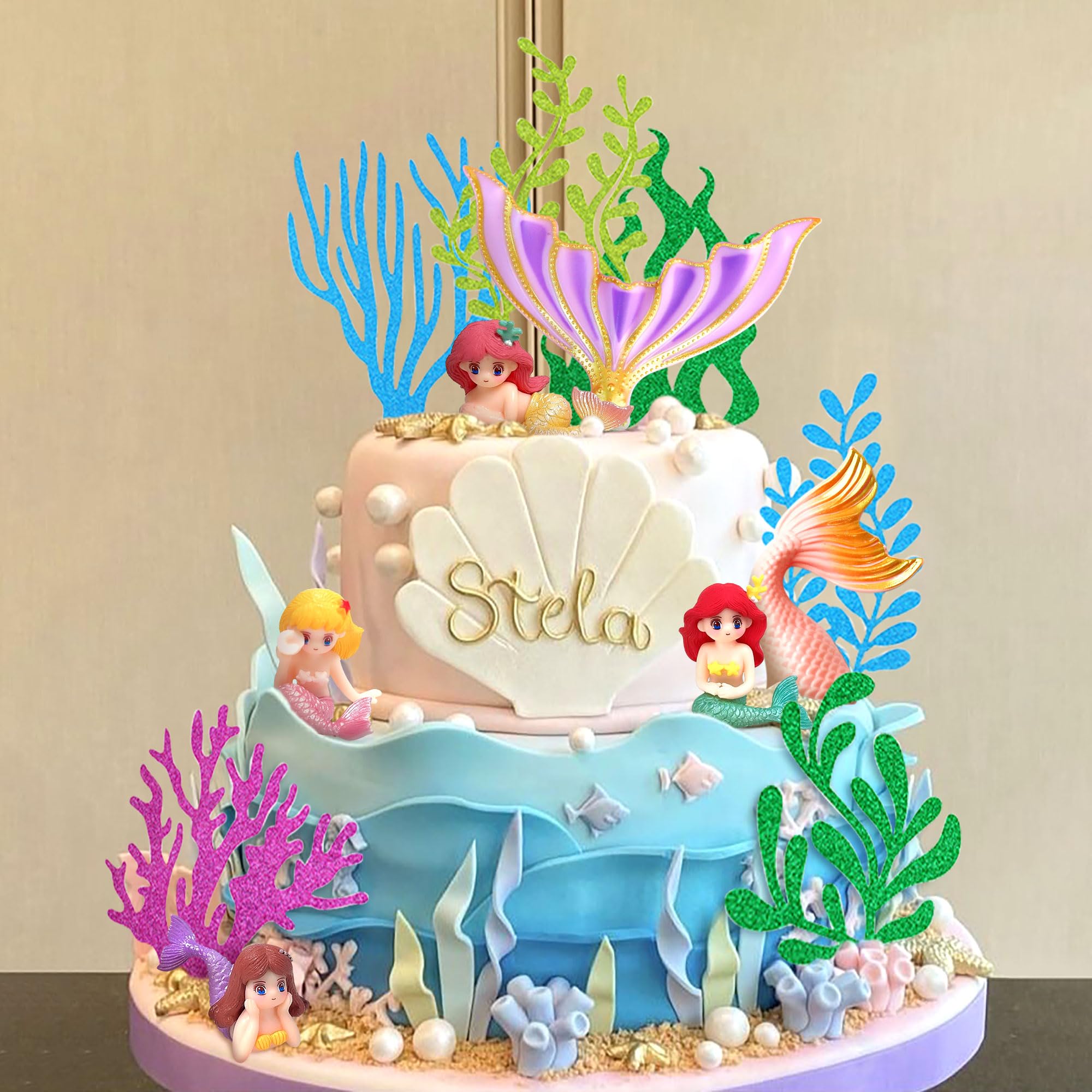Calda H2O MAKO MERMADS SRENETTA SRENA Decorazone Torta Osta o