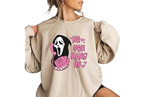 No You Hang Up Scream Sweatshirt