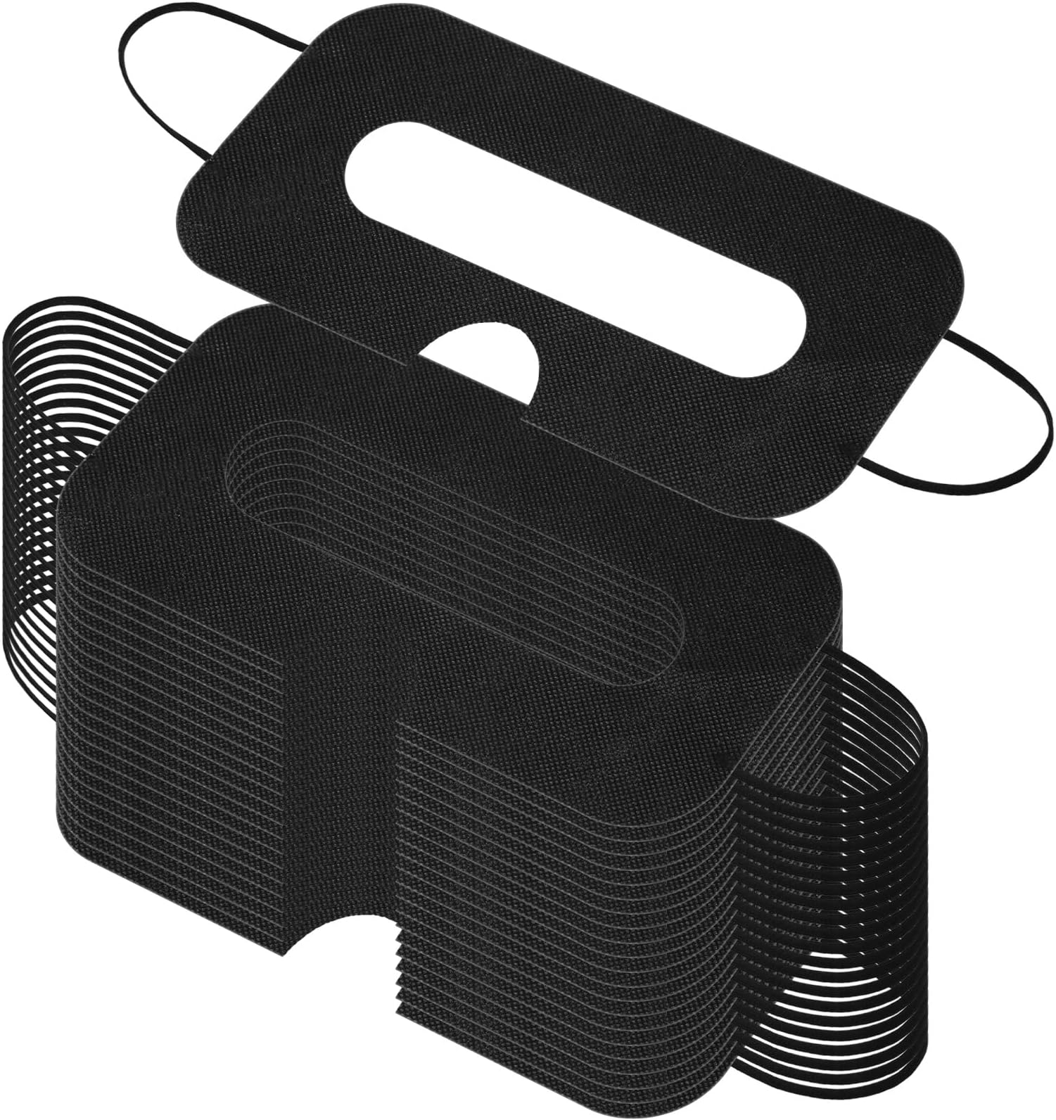 Kingdder 1000 Pcs Black Disposable VR Mask Compatible with Oculus, 3G Glasses, Antvr, DEEPOON VR, MR Headset