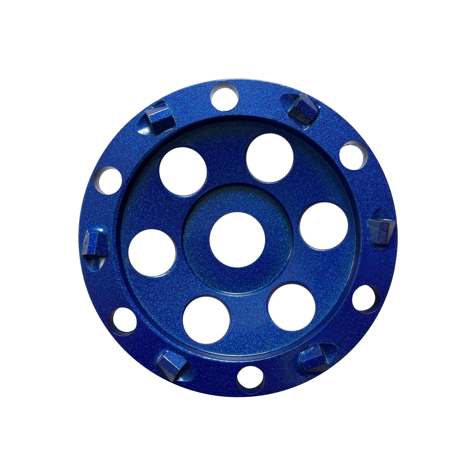 4.5 inch (115mm) PCD Grinding Cup Wheel with 6 PCD Segments 7/8 inch Arbor for Removing/Grinding Off Epoxy/Asphalt Surface/Floor coatings/Vinyl/Glues
