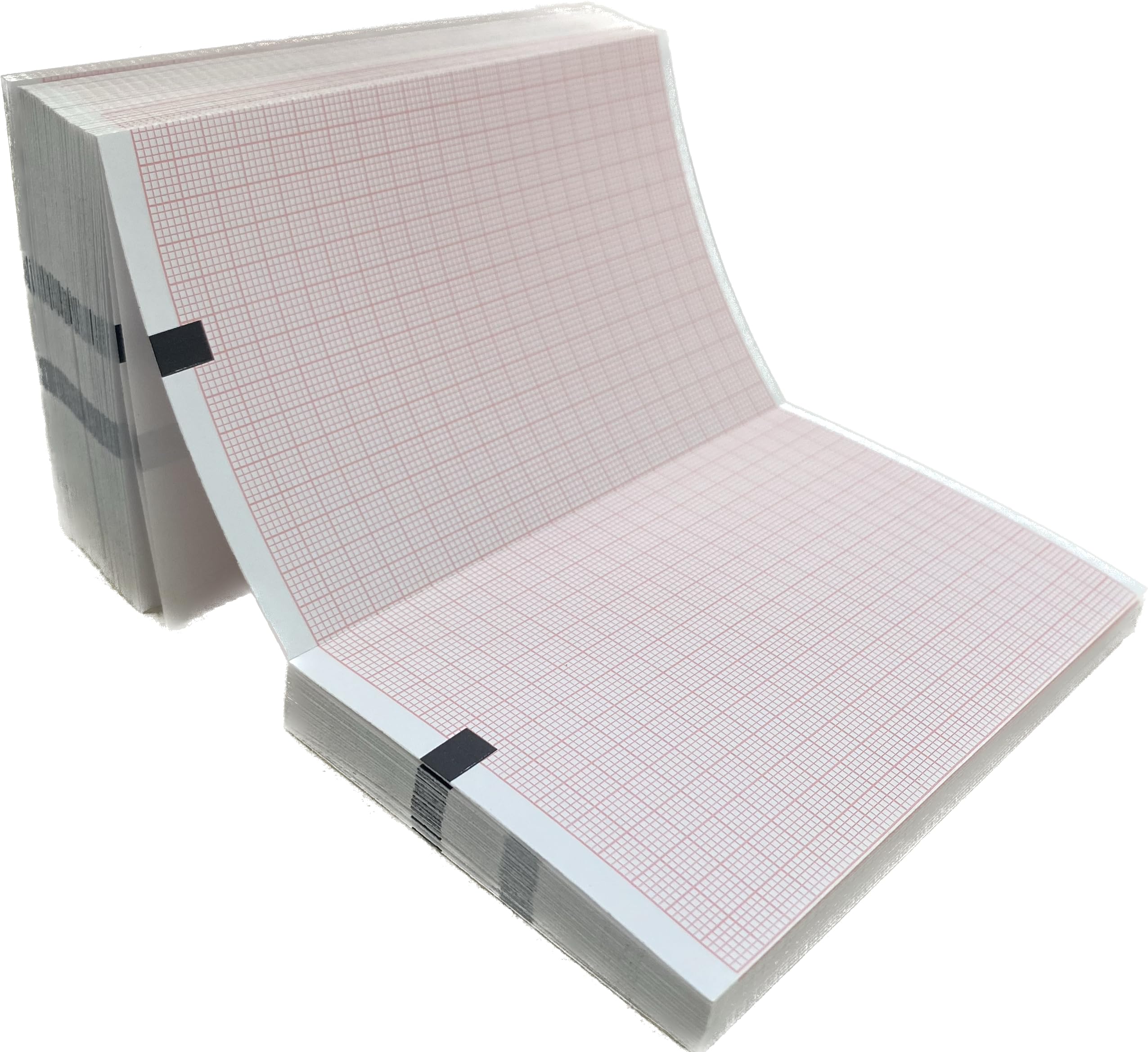 EasyTrace ® Confezione 10 pezzi - Pacchi carta termica per ECG WELCHALLYN 406021 - Formato pacchi: 114X70X250 FOGLI - per Welch Allyn CP50