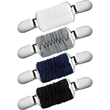 4 Pack of  Dress Cinch Clips: The Smart Solution for Loose Apparel