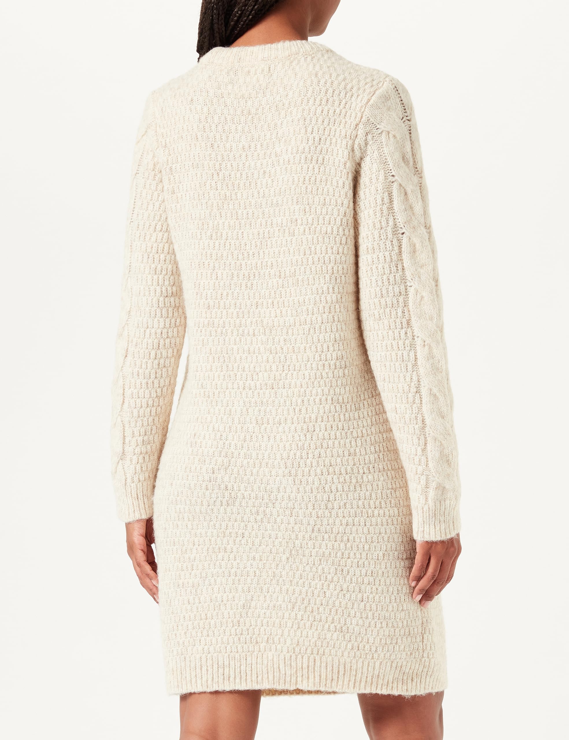 PIECES Pcnina Ls O-Cou Robe Tricotée Noos BC Femme