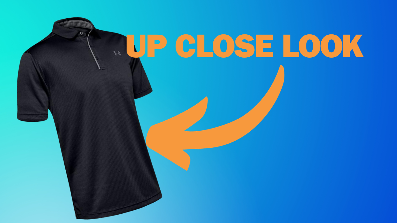 Watch UP CLOSE LOOK of the Men's Under Armour Tech Golf Polo on Amazon Live