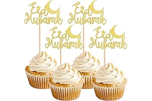 Ramadan Kareem Cupcake Toppers