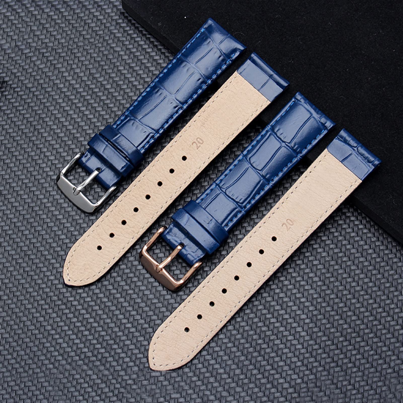 Amazon.co.jp: ブランドリストバンド用ダークブルークラシック本