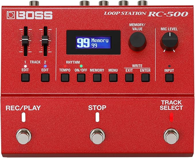 Pedal de Efectos BOSS RC-500 Loop Station Looper Dual