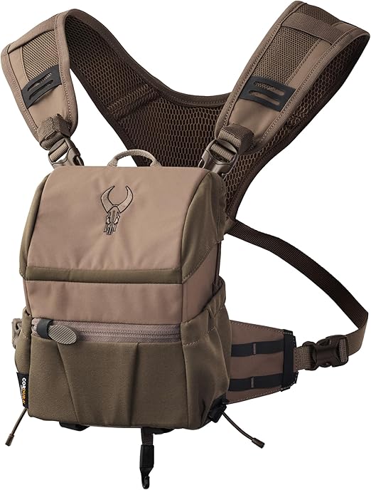 Badlands Bino EZ - Modular Binocular Harness System for Optimal Performance and Durability, Mud, Small