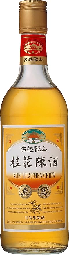 Amazon Co Jp 古越龍山 桂花陳酒 瓶 紹興酒 500ml 食品 飲料 お酒