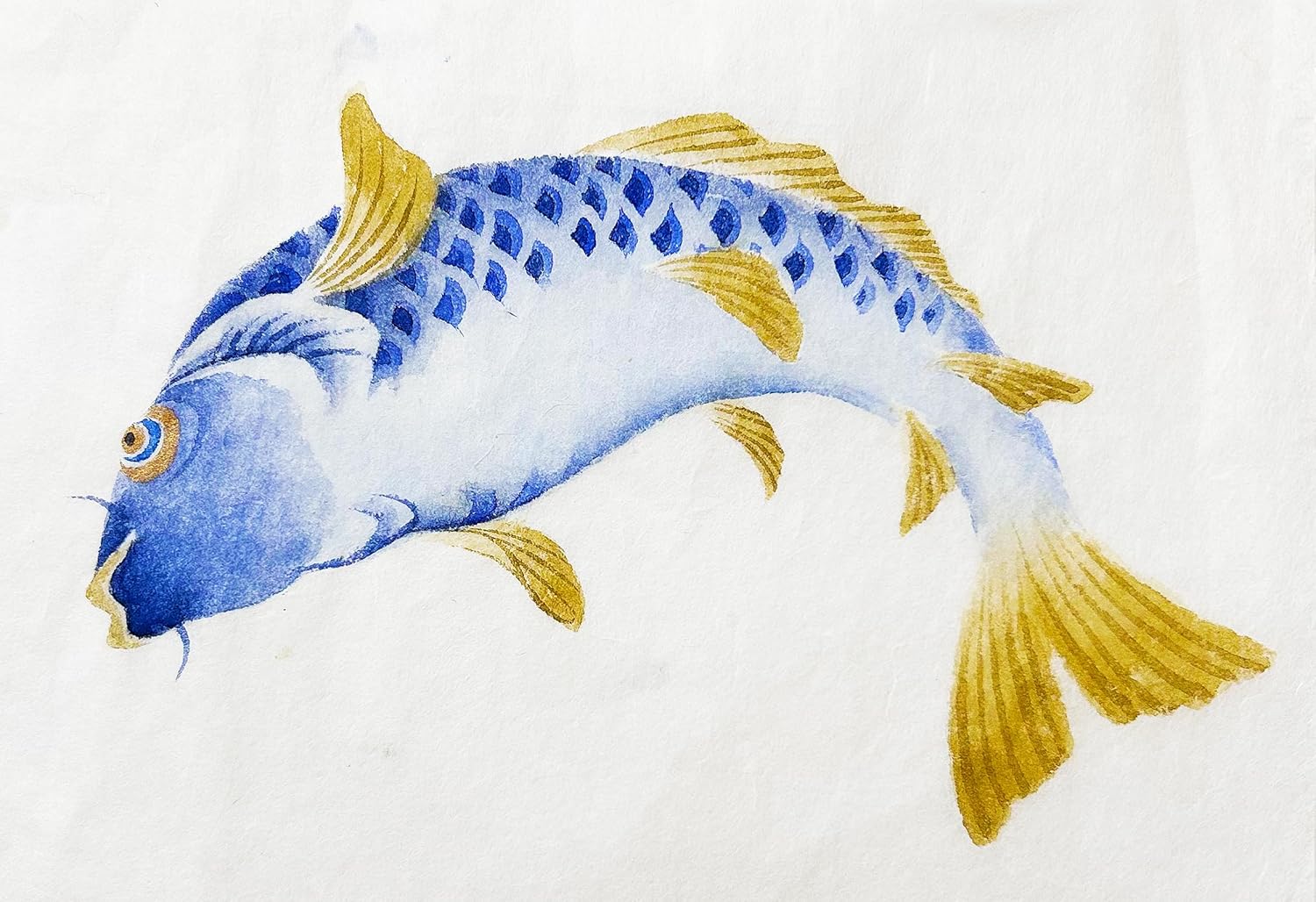 Kissho Japanese Painting Paint Horned Face Sai, Top Made in 24 Colors