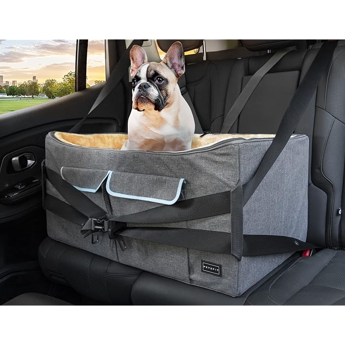 Buy Petsfit Dog Car Seat,Soft Dog Booster Car Seats with Seat Belt