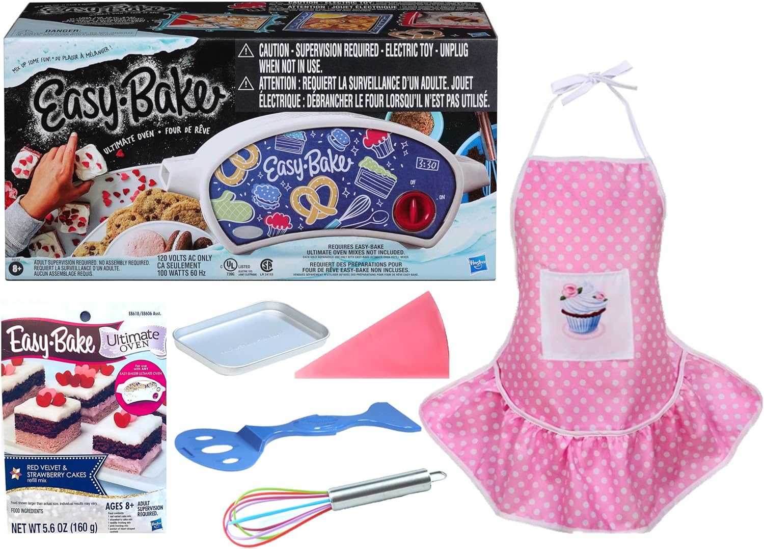 Easy Bake Oven / Pan/ Pan Tool/ Red Velvet Cupcakes Refill