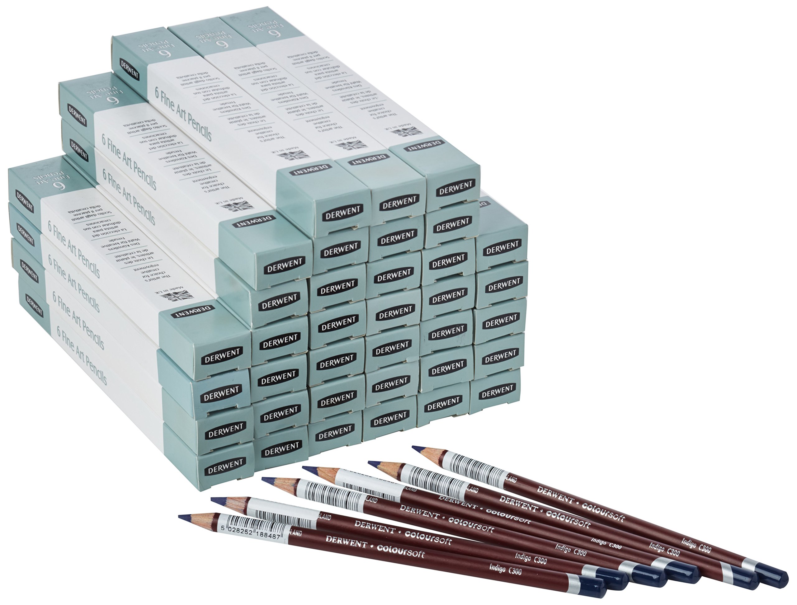 Derwent Coloursoft – (Pack de 2 x 6 x 36) : Amazon.es: Oficina y